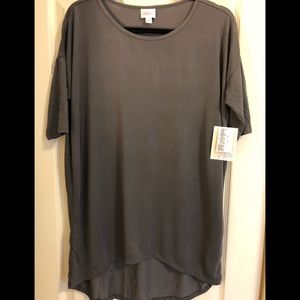 LuLaRoe Irma (SOLID grey new w/ tags)